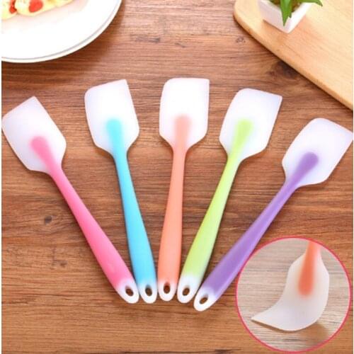 Baking Spatula Silicone Cream Pastry Scraper Non Stick Butter for Ice Cream Scoop Smoother Heat Resistant Kitchen Pastry Tools