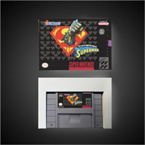The Death and Return of Supermaned - Action Game Card US Version with Retail Box