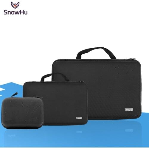 SnowHu Portable Storage Accessories Camera Bag Gopro Case for Yi 4K For Go Pro Hero 9 8 7 6 5 SJCAM Action Camera GP110