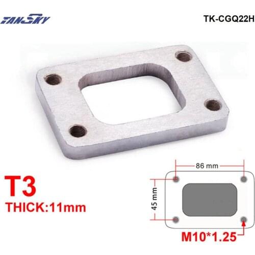 T3 Turbo Manifold Turbo Charger Turbine Flange 11mm thick Mild Steel TK-CGQ22H
