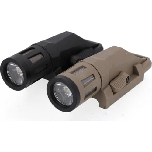 WMLG2 Tactical Flashlight Waterproof Tactical Light Black Tan Color Outdoor Hunting Shooting Portable Multifunction Flashlight