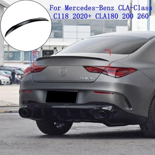 Rear spoiler tail lip for Mercedes-Benz W118 C118 CLA35 CLA180 CLA200 CLA250 CLA260 CLA35 CLA45 AMG 2019-2021