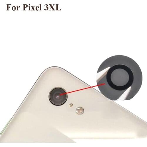 High quality For Google Pixel 3 XL 3XL Back Rear Camera Glass Lens Repairment Repair parts test good Pixel3 XL