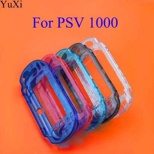 Protective Clear Crystal Hard Carry Guard Case Cover Skin for Sony PS Vita PSV 1001 PSV1000 PSV 1101