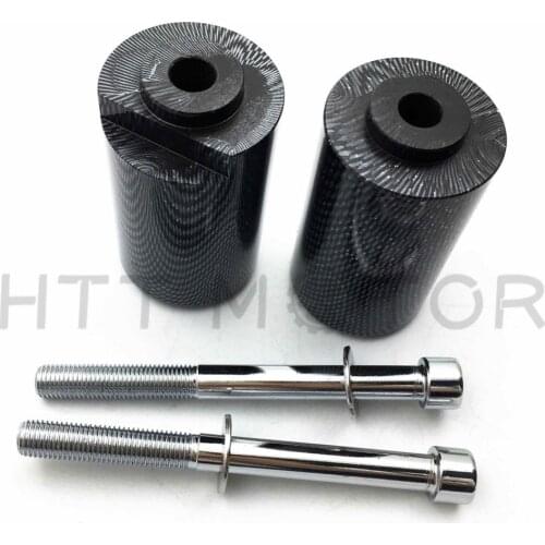 Aftermaket free shipping motorcycle parts fit for 2002 2003 Kawasaki ZX9R ZX-9R ZX 9R CARBON No Cut Frame Slider Protector CN