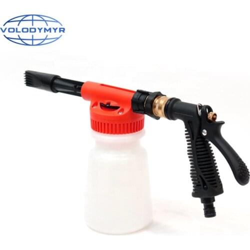 Car Washer Foam Nozzle Car Washing Foam Gun Car Washing Cleaning Snow Foamer Lance Foam Gun Car Water Soap Shampoo Sprayer Spray