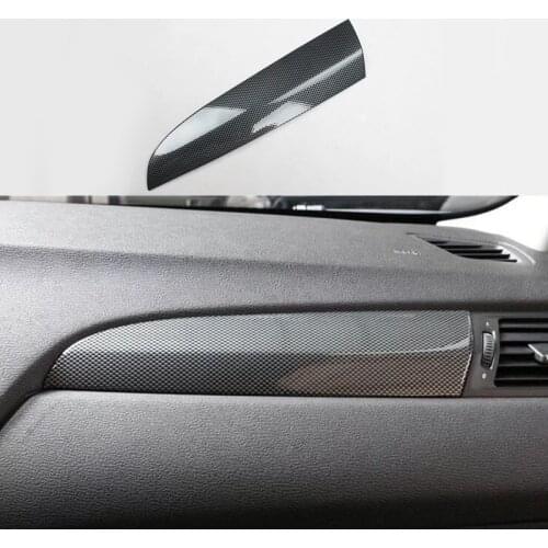 Auto Accessories For BMW X3 F25 11-16 & X4 F26 15-17 Carbon Fiber Color Console Air Outlet Side Decoration Cover Trim