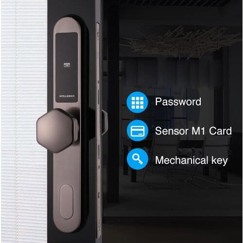 Electronic Sliding Door Lock,Smart Digital Keypad Code Keyless Door Lock,Password Keyless Door Lock Electronic