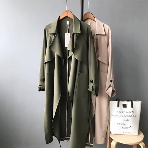 GRANBELLA Women's Trench Coats