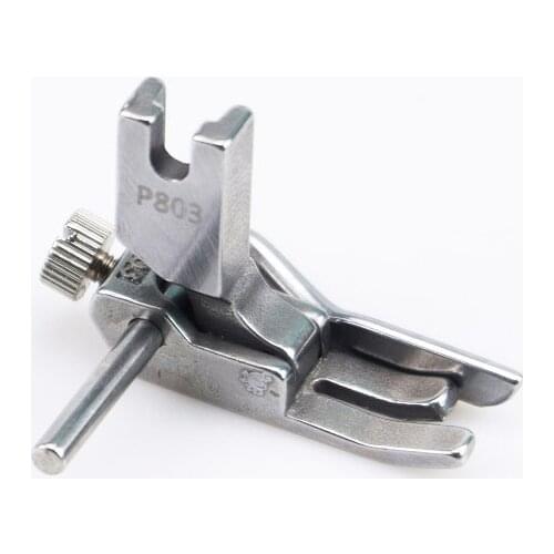 Computerized flat car presser foot, P803 presser foot, adjustable width and narrow mouth, fixed gauge presser foot