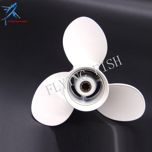 Boat Motor Propeller for Hangkai 2-stroke 9.9hp 15hp 18hp Outboard Engine Pitch 8