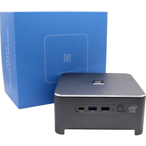 10th Gen Mini Pc Intel Core i9 10980HK 10880H i5 10300H 2*Lan DDR4 Up to 64G HDMI DP 4K Support HDR Windows10 Game Computer Case