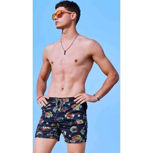 Mens Swimming Trunks Sports Casual Fashion Quick Dry Bermuda Shorts For Men Running Shorts Swimsuit Man Beach Shorts Man Surf