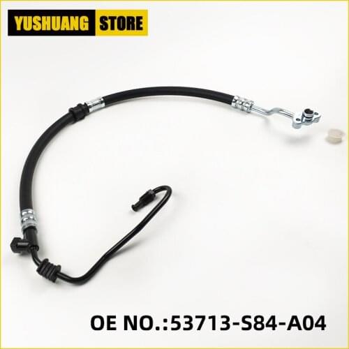 LHD Power Steering Pump Feed Pressure Hose Tube For Honda Accord CF9 CG5 1998 1999 2000 2001 2002 OEM# 53713-S84-A04