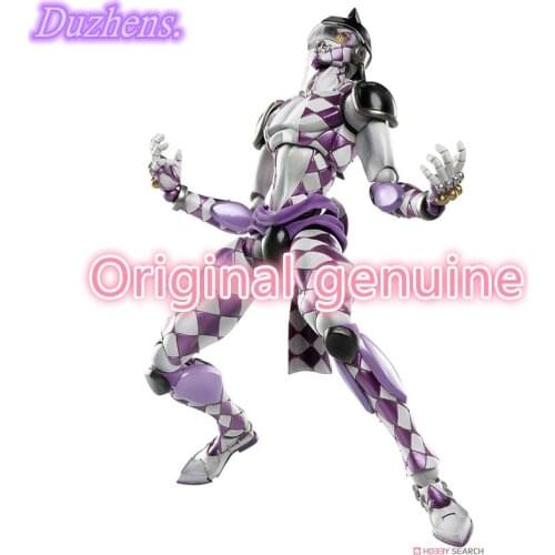 JoJos Bizarre Adventure Original Japanes Purple haze figma PVC Action Figure Anime Figure Model Toy Figure Collection Doll Gift
