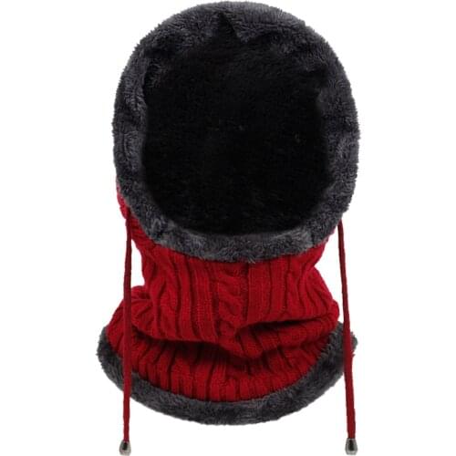 2019 autumn and winter new caps and velvet thickening fashion warm hat riding windproof cold wool cap wild hats