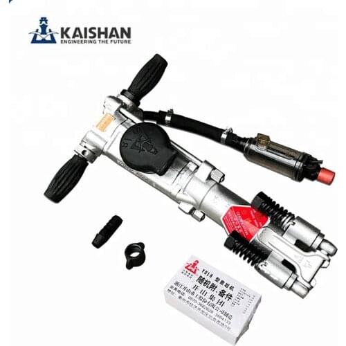Easy moving dia 60mm pneumatic mining air compressor hammer rock drill YT28A