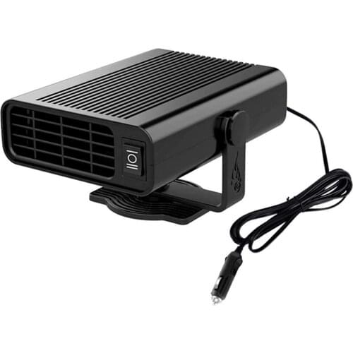 Portable 2 In 1 Car Heater Air Cooler Fan 12V Defroster Electric Heating Windscreen Demister Gift Auto Dryer Heated
