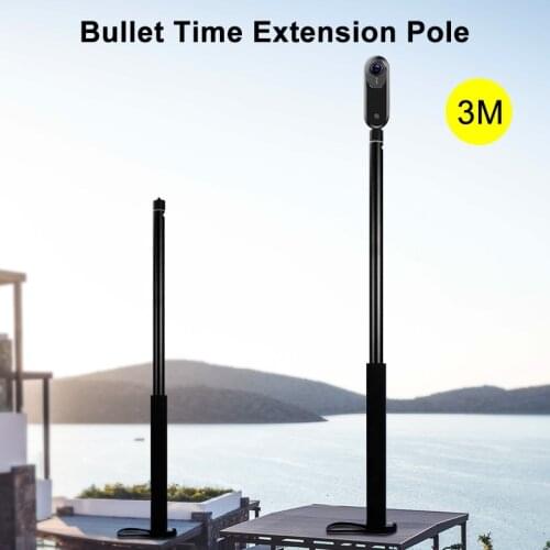 3M Aluminum Alloy Monopod Selfie Stick For Insta360 One X2/DJI OSMO Action/DJI Pocket 2/Gopro Hero 9 6 5 Camera Accessories
