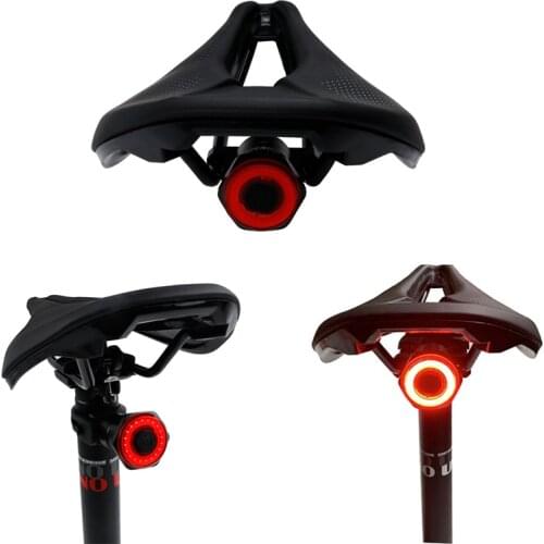 MEROCA LED Waterproof Bicycle Lights USB Safety Waring Bike Rear Light Reflectors Rechargeable Taillight Cycling Lights