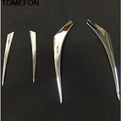 TOMEFON For Mazda CX-8 CX8 2017 2018 Rear Tail Light Lamp Decoration Frame Cover Moulding Trim Interior Accessories ABS