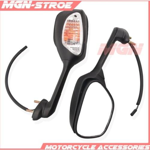 ACZ Motorcycle Rearview Mirror Led Turn Signal Light For GSXR 600 750 K11 2011-2015 GSXR 1000 GSXR1000 K9 2009-2015