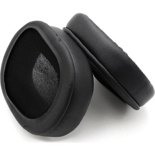 1 Pair of Leather Earpads Cushion Replacement Pillow Ear Cover Pads for NAD - VISO HP50 NAD HP50 Repair Parts Headphones Headset