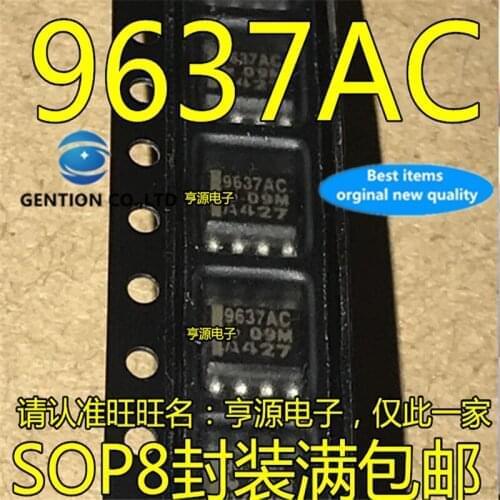10Pcs 9637AC UA9637ACDR SOP8 New dual drive chip SOP8 in stock 100% new and original