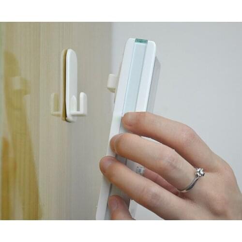2017 non-mark hook hanging rack Air conditioning remote control TV stick receive hook 2pcs/pack