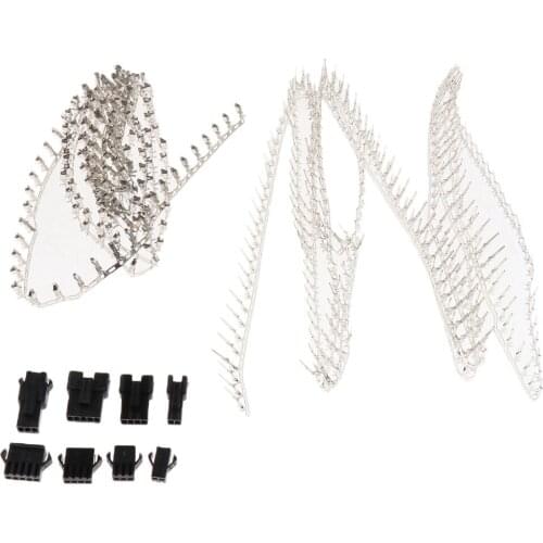 80 Sets 2.5mm Pitch 2 3 4 5 Pin Jst Sm Male Female Plug Housing & Terminals