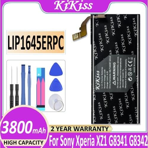 Free tool 3800mAh Phone Battery For Sony Xperia XZ1 5.2" G8341 G8342 G8343 XZ1 Dual F8342 SO-01K LIP1645ERPC +Track NO