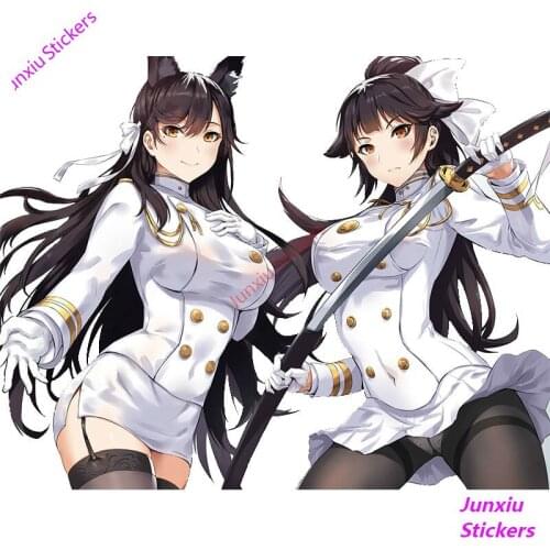 Anime Atago and Takao Azur Lane Sexy Girl Suitable for Refrigerator Motorcycle Car Trunk Wall Mobile Phone Decor