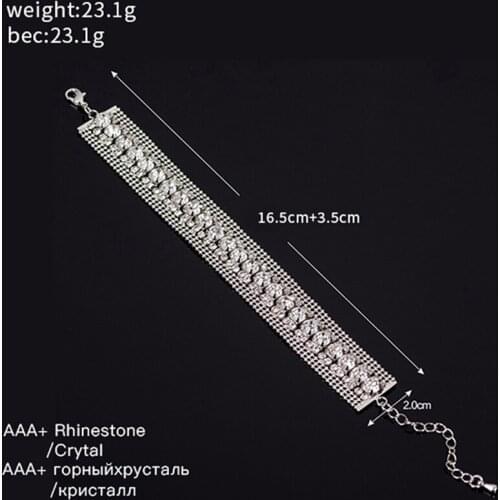 Magnetic clasp High-grade Leather Crystal Stones Rhine stone inlaying gold bracelet Fashion Jewelry Woman Bangle Bracelet, #B101