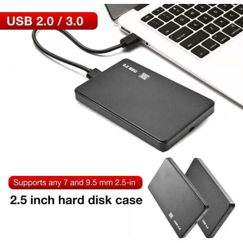 USB 3.0 Hard Drive Case 5Gbps 2.5inch Enclosure SATA External Closure HDD Hard Disk Case Box for PC Hard External Case