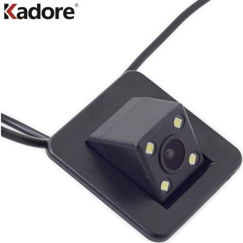 For Kia Forte 2014 2015 2016 2017 2018 2019 Car Rearview Camera Backup Reversing Parking Rear View Camera HD Monitor 4 LED