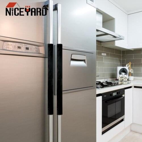 2Pcs/set Refrigerator Door Handle Protector Double Side Dust Covers Door Knob Cover Kitchen Tools