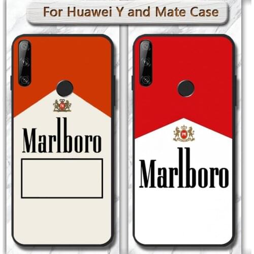 Marlboros cigarette Phone Case Cover for huawei mate 9 10 20 30 pro lite X Y5 6 7 9 prime Enjoy 7