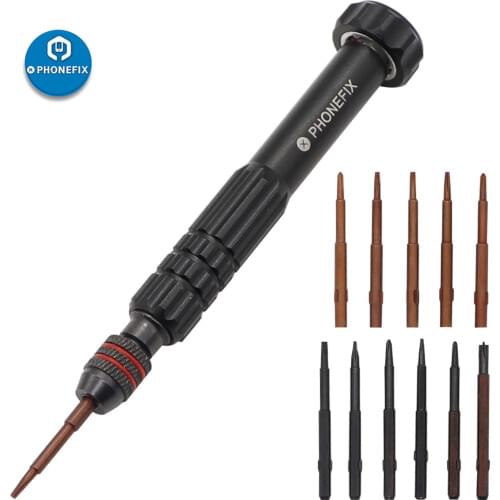12 IN 1 Screwdriver Bits Precision Screwdriver Set Opening Tool for iPhone Repair Phillips Pentalobe Torx Screwdriver Tool Kit