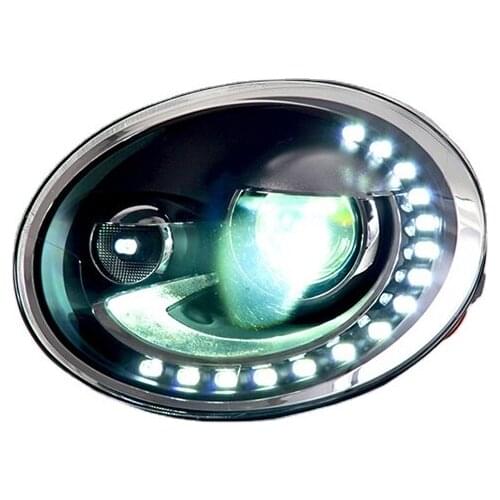Goodmolds wholesale new style led head lamp 2013-2106 led headlights for vw beetle daytime running light