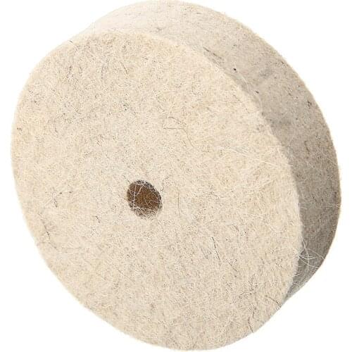 3 inch Wool wheel Felt Polishing Wheel Felt Wool Buffing Pad Abrasive Tools For Wood Metal Polishing