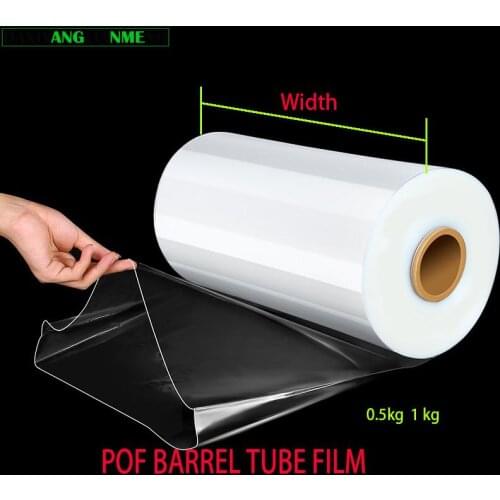 New Arrival Sale 2018 200pcs/lot 19x35cm Clear Shrink Wrap Heat Seal Bag Pof Gift Packing Plastic Bags For Bottles Boxes