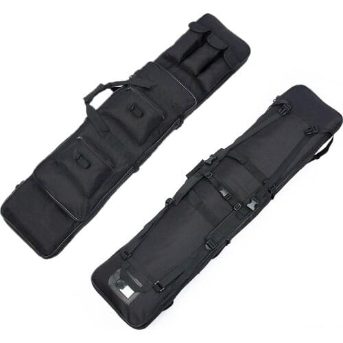 High quality 120cm Outdoor Military Hunting Backpack Tactical Air gun Rifle Square Carry Bag Gun Case gz120015