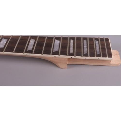 1set Electric Guitar Kit Mahogany Rosewood Fretboard Guitar Body Guitar Neck 22Fret 24.75inch set in