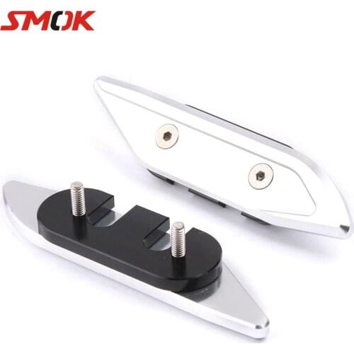SMOK Motorcycle Accessories CNC Aluminum Alloy Rear Mirror Hole Cap Cover For Yamaha T MAX 530 TMAX 530 2012-2016