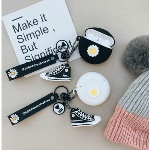 Fashion Cartoon for Huawei Freebuds 3 Case Keyring Headset Storag Silicon Case for Huawei Freebuds3 Keychain Earphone Case Funda