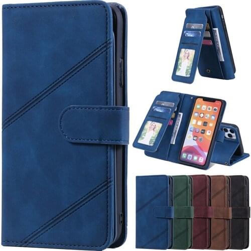 Multi Card Slots PU Leather Case For Samsung Galaxy A12 A32 A42 A52 A72 A51 A71 A10 A20 A30 A40 A50 A70 Wallet Holder Book Cover