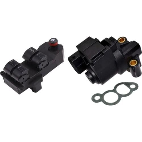 For Honda Civic 2001-2005 Electric Power Window Master Switch with Idle Speed Idle Air Control Valve for Kia Motors