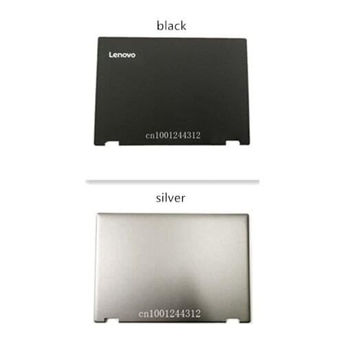 NEW LCD BACK COVER For Lenovo YOGA 520-14 520-14ISK 520-14IKB flex 5-14 AP1YM000710 LCD top cover case black& silver