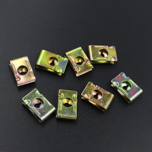 For Motorcycle Accessories housing fixing screws self-tapping screws iron clamp iron clamp Free Post