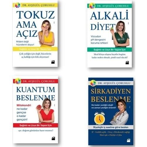Alkaline Diet-Sirkadiyen Nutrition 4 Book Set - Ayşegül Çoruhlu